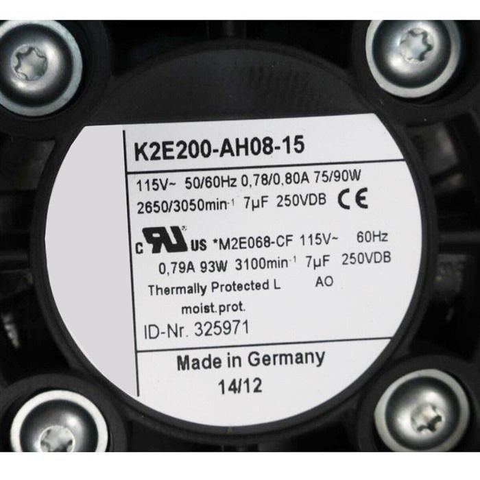 Модуль external rotor fan for K2E200-AH08-15