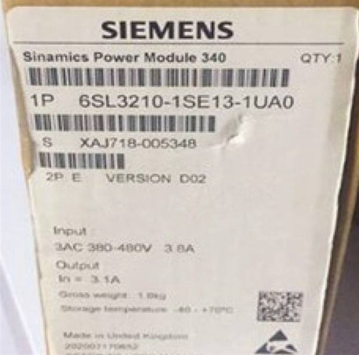 Модуль Siemens 6SL3 210-1SE13-1UA0 6SL3210-1SE13-1UA0