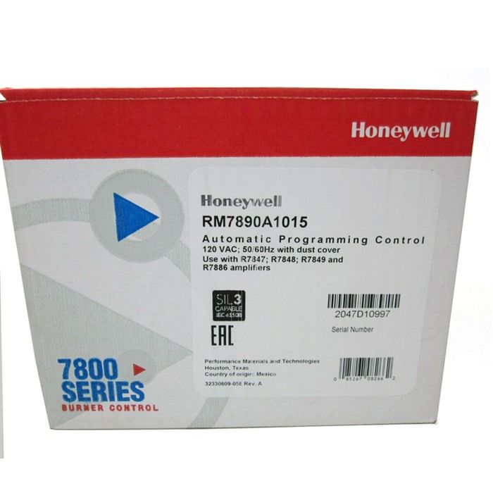 Модуль Honeywell RM7890A1015 On/Off Primary Control Burner Control