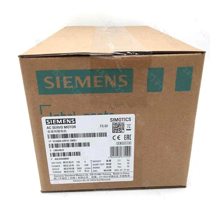 Модуль For SIEMENS Servo Motor 1FL6034-2AF21-1MB1
