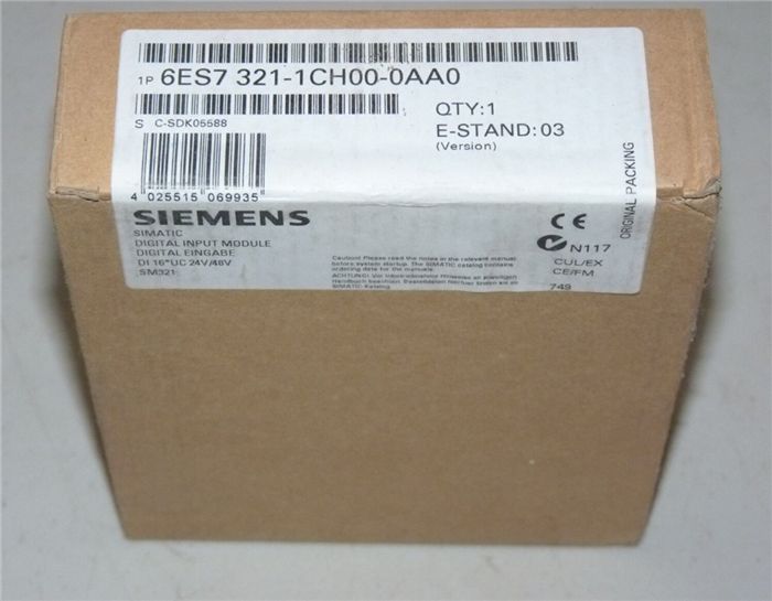 Модуль Siemens 6ES7321-1CH00-0AA0 6ES7 321-1CH00-0AA0
