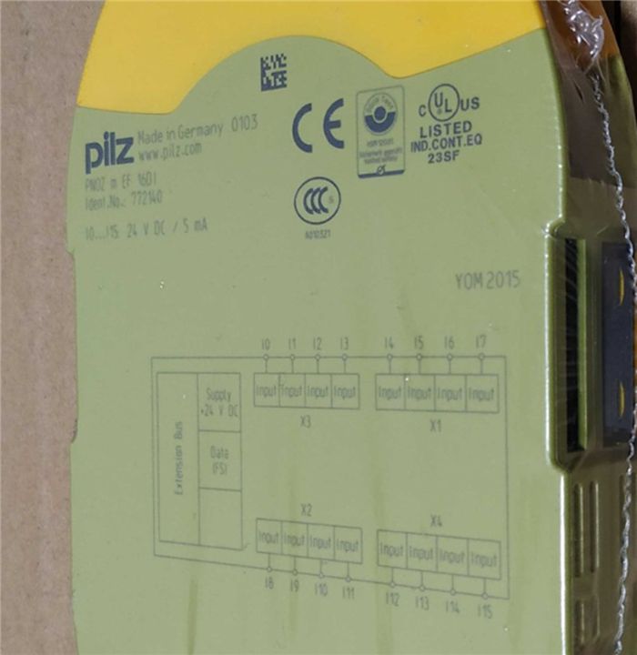 Модуль Pilz 772140 PNOZ m EF 16DI Module