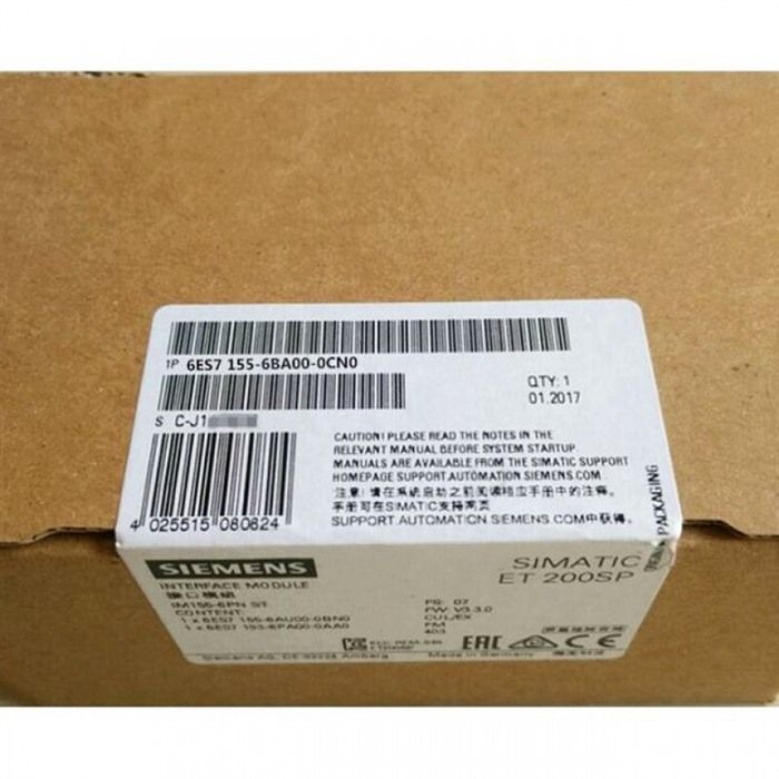 Модуль SIEMENS 6ES7155-6BA00-0CN0 PLC MODULE 6ES71556BA000CN0