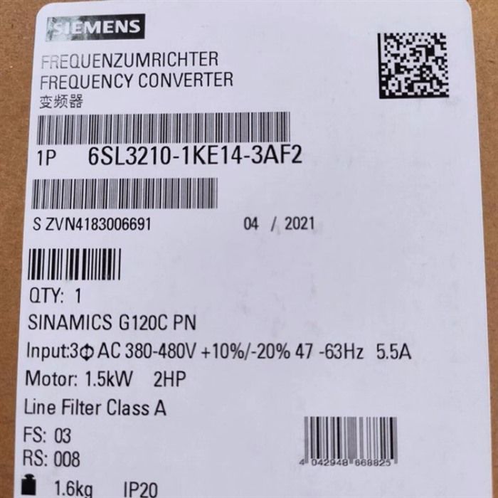 Модуль SIEMENS 6SL3210-1KE14-3AF2 INVERTER 6SL32101KE143AF2