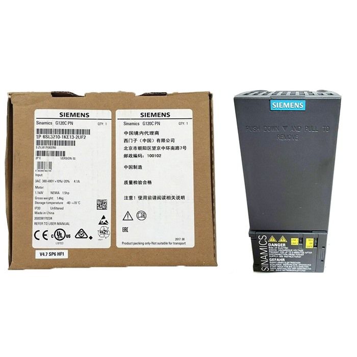 Модуль 100% SIEMENS 6SL3210-1KE13-2UF2 6SL3 210-1KE13-2UF2