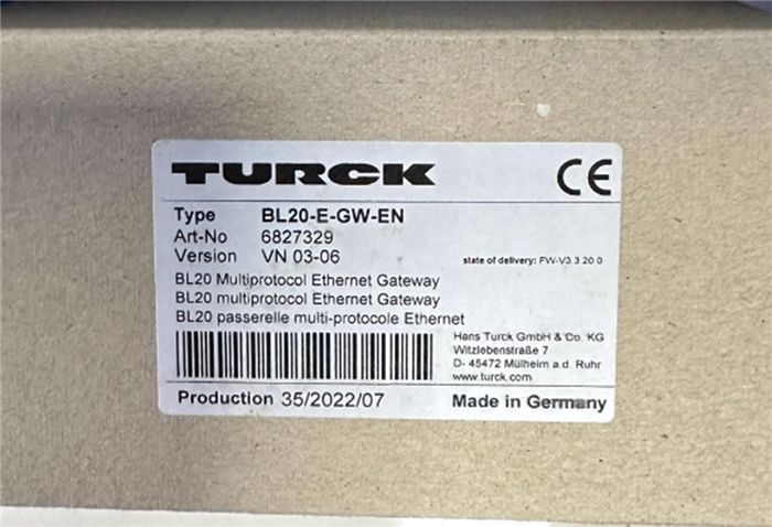 Модуль BL20-E-GW-EN TURCK