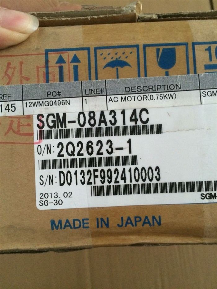Модуль YASKAWA AC SERVO MOTOR SGM-08A314C ORIGINAL