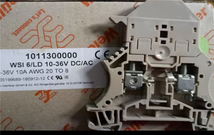 Модуль 50PCS/ WEIDMULLER 1011300000 WSI 6/LD Fuse Terminal 10-36V DC/AC
