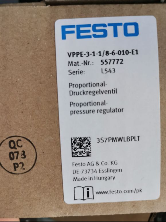 Модуль Festo VPPE-3-1-1/8-6-010-E1 557772 Valve #FES