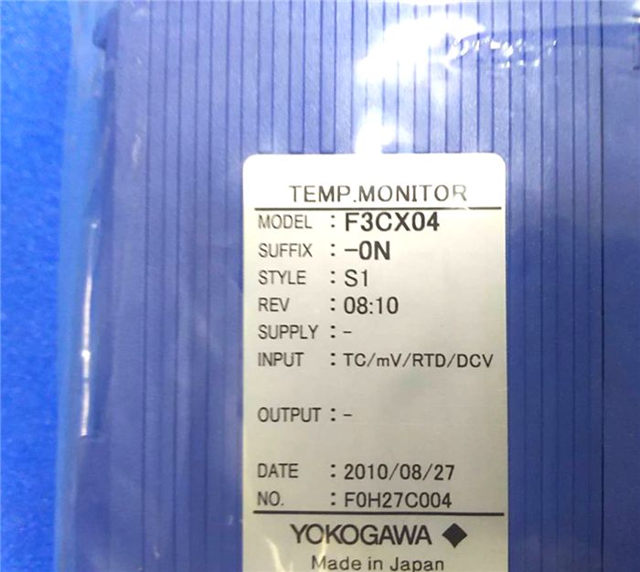 Модуль YOKOGAWA F3CX04-ON Temperature Monitoring Module