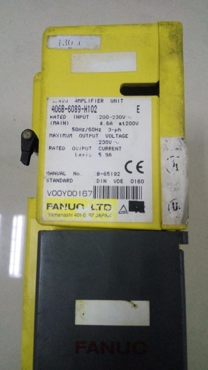 Модуль FANUC SERVO AMPLIFIER UNIT A06B-6089-H102 A06B6089H102 FREE