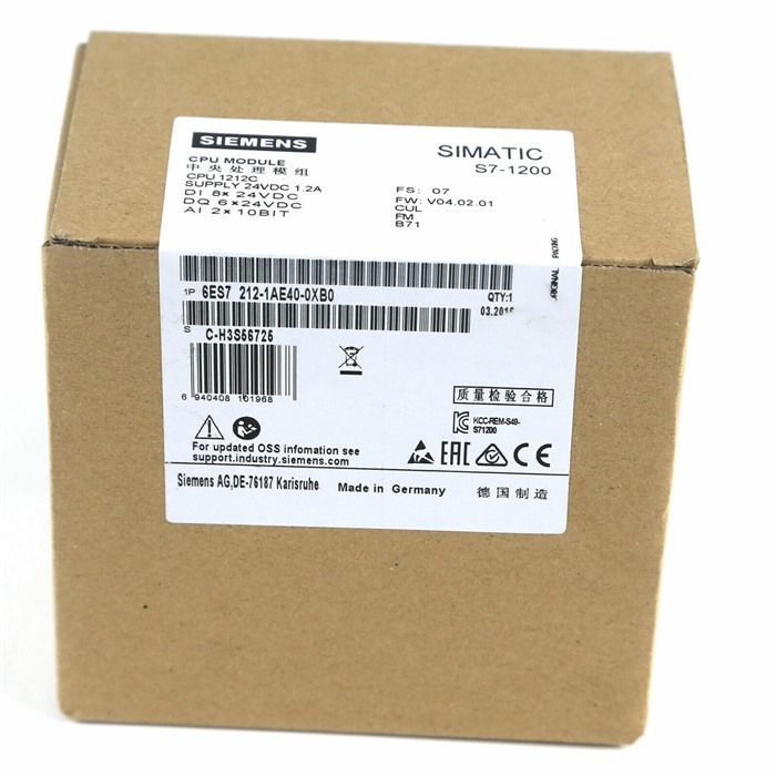 Модуль SIEMENS 6ES7 212-1AE40-0XB0 6ES7212-1AE40-0XB0 PLC Module