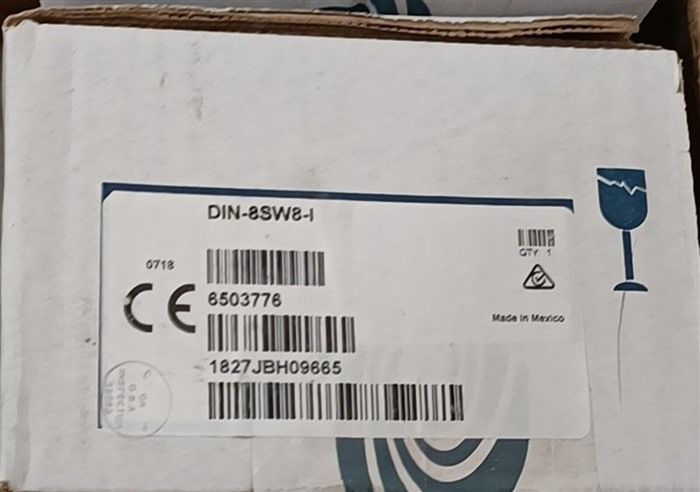 Модуль Crestron DIN-8SW8-I DIN Rail High-Voltage Switch with Digital Inputs