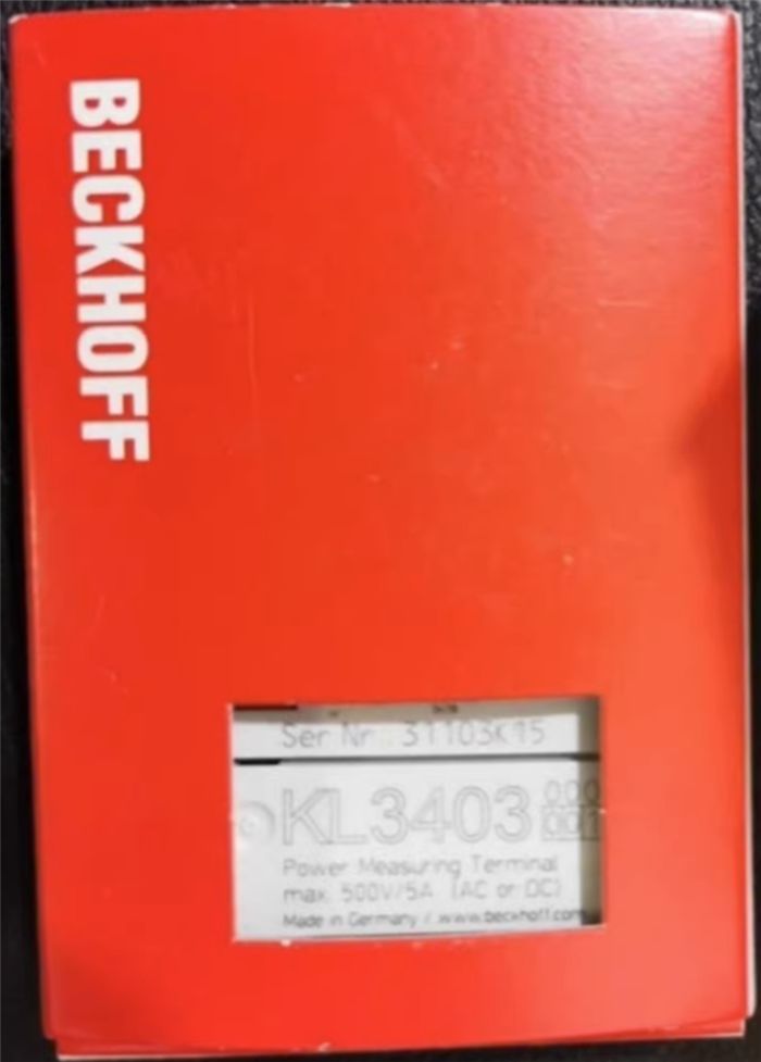 Модуль BECKHOFF KL3403-0010 3-phase Power Measurement Terminal