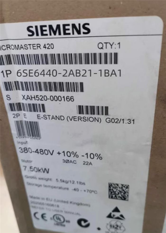 Модуль Siemens 6SE6440-2AB21-1BA1 6SE6 440-2AB21-1BA1