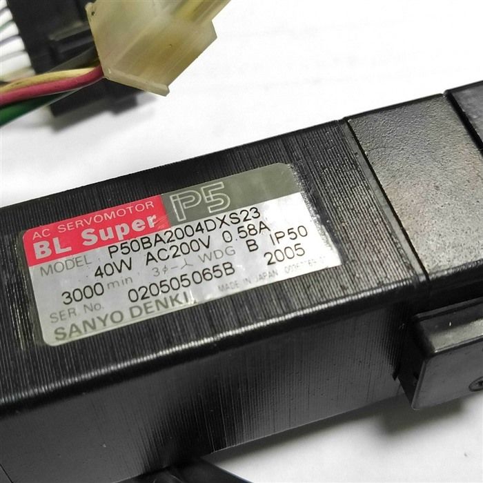 Модуль Sanyo P50BA2004DXS23 Ac Servo Motor P50BA2004DXS23