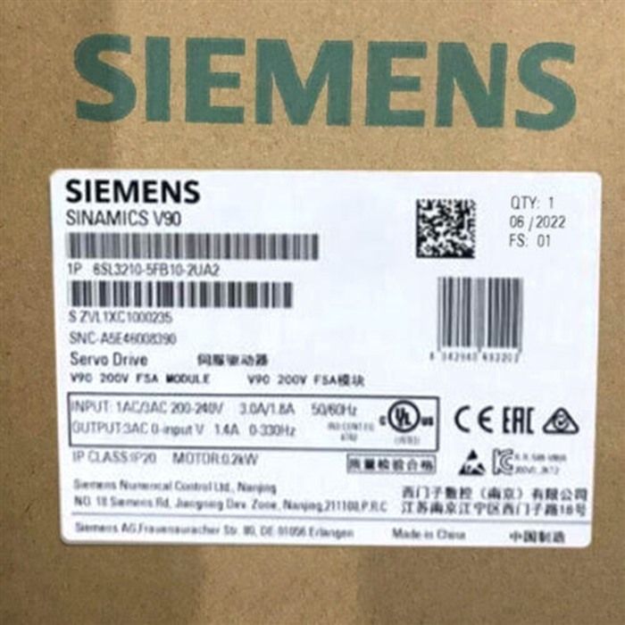 Модуль Siemens 6SL3210-5FB10-2UA2