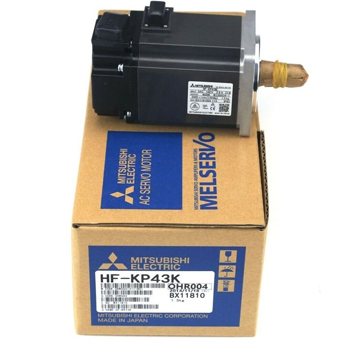 Модуль Brand Mitsubishi Servo Motor HF-KP43K HFKP43K Programmable Logic Controller