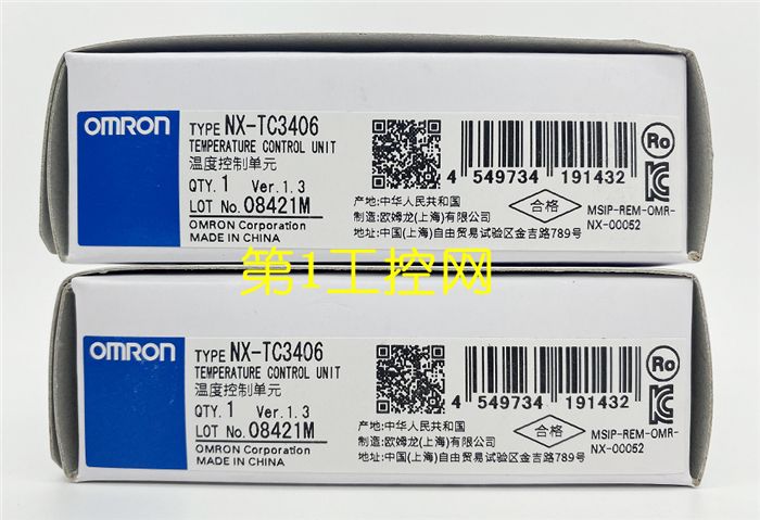 Модуль Omron NX-TC3406 Temperature Control Unit NXTC3406