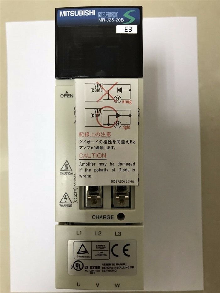 Модуль MITSUBISHI AC SERVO DRIVER MR-J2S-20B-EB MRJ2S20BEB