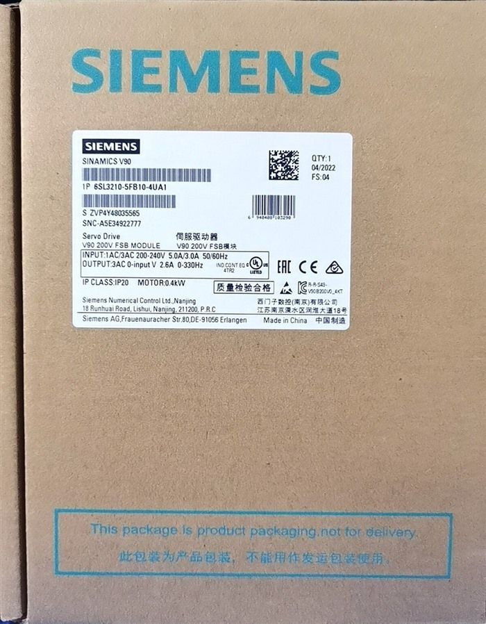 Модуль SIEMENS 6SL3210-5FB10-4UA1 Inverter