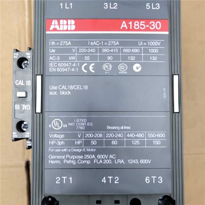 Модуль ABB A185-30 A185-30-11 AC Contactor