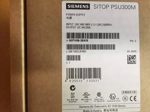 Модуль SIEMENS POWER SUPPLY 6EP1436-3BA10 6EP14363BA10