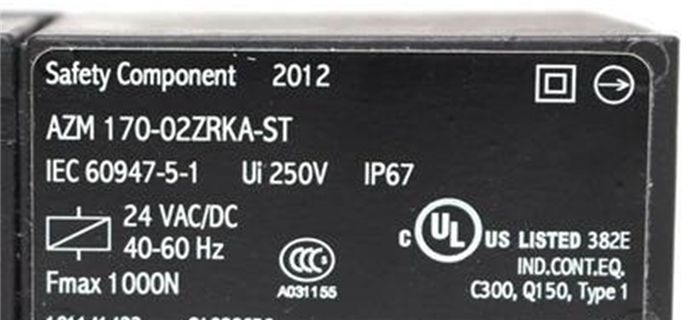 Модуль SCHMERSAL AZM 170-02ZRKA-ST Solenoid Interlock Switch