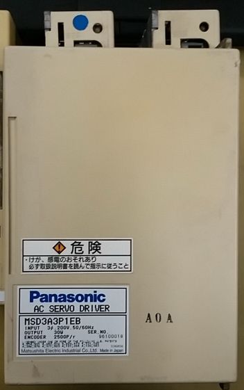 Модуль PANASONIC AC SERVO DRIVER MSD3A3P1EB