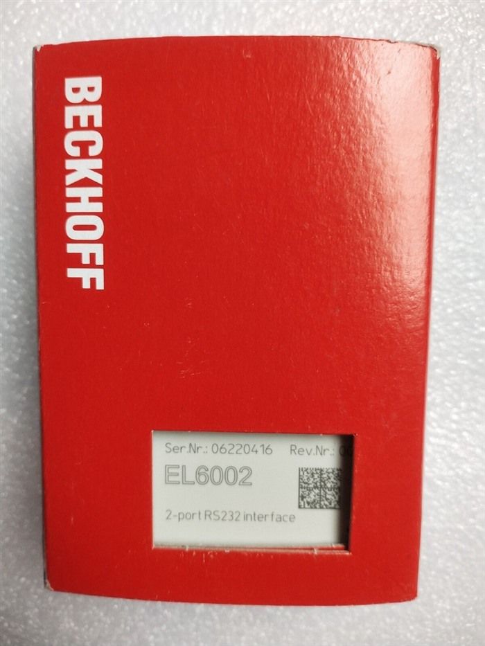 Модуль BECKHOFF EL6002 PLC Communication moudle EtherCAT 2 Port RS232 Interface