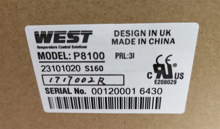 Модуль WEST P8100-1717002R Temperature Controller 120-240V AC