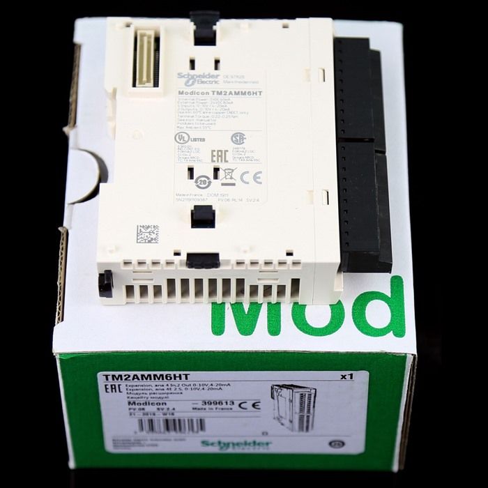 Модуль Schneider PLC TWIDO Analog Mixed TM2AMM6HT ANALOGUE I/O MODULE 20mA 24VDC