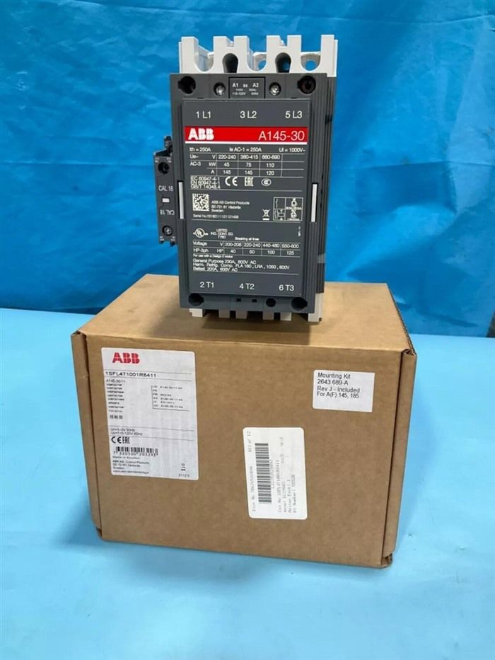 Модуль Boxed ABB A145-30-11-84 3P 120 V coil Contactor
