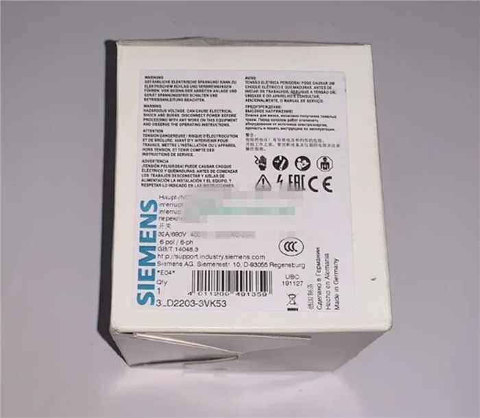 Модуль 3LD2203-3VK53 Siemens Disconnect Switch 3LD Emergency Close Switch