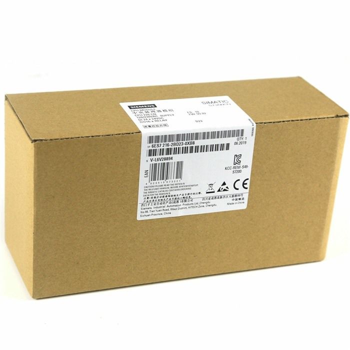 Модуль Siemens 6ES7 216-2BD23-0XB8 6ES7216-2BD23-0XB8 PLC CPU I/O Module