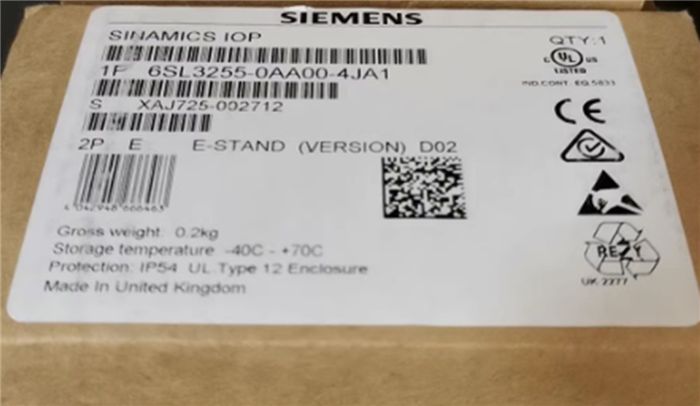Модуль Siemens 6SL3255-0AA00-4JA1 6SL3 255-0AA00-4JA1