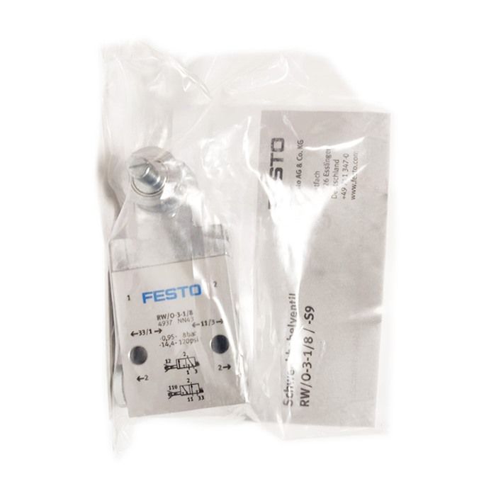 Модуль Festo RW/O-3-1/8 4937 Mechanical Valve -New