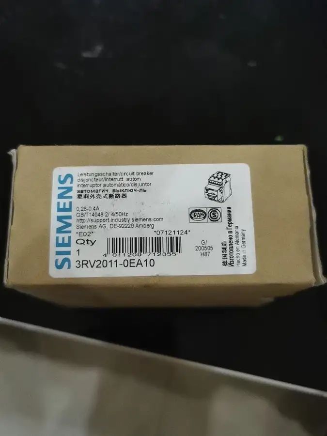 Модуль Siemens 3RV2011-0EA10