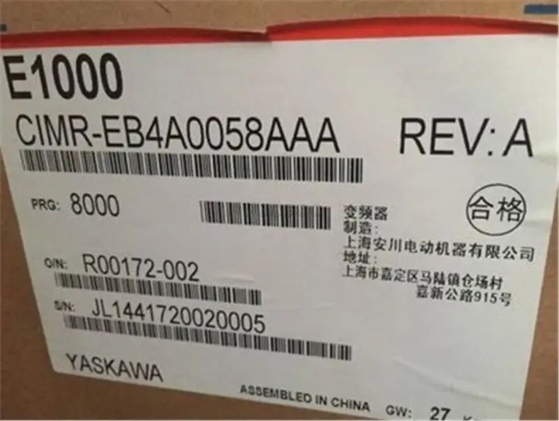 Модуль Yaskawa CIMR-EB4A0058AAA