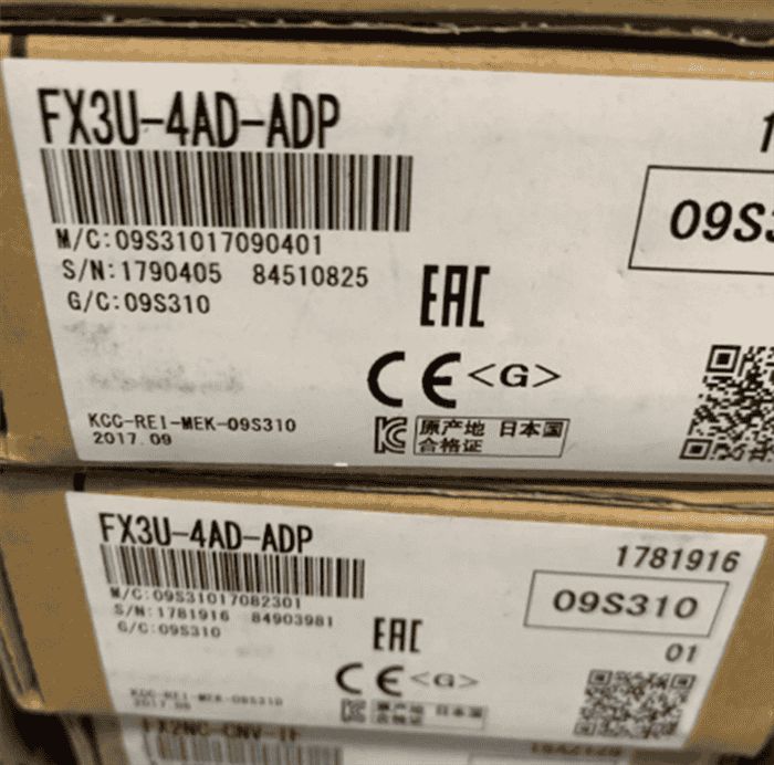 Модуль Mitsubishi FX3U-4AD-ADP
