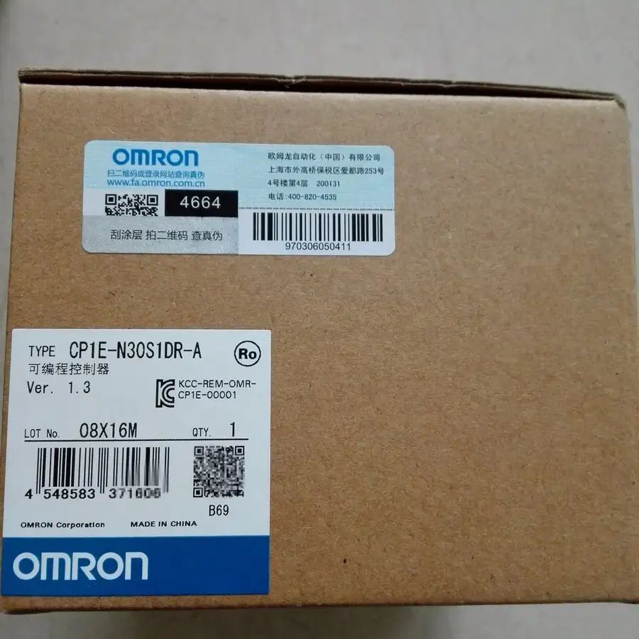 Модуль Omron CP1E-N30S1DR-A