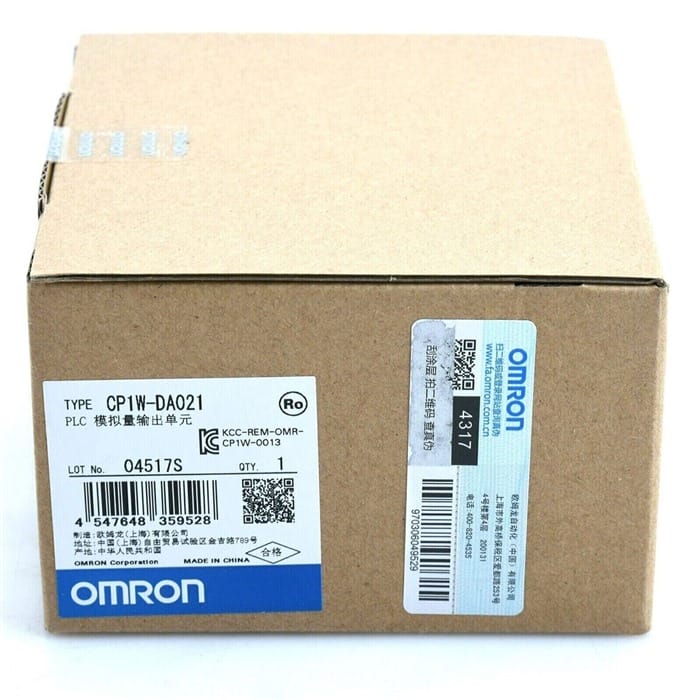 Модуль Omron CP1W-DA021
