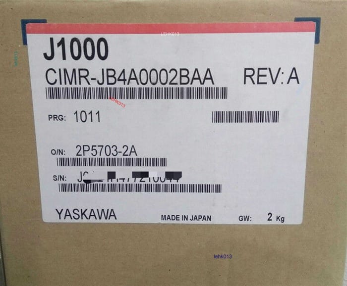 Модуль Yaskawa CIMR-JB4A0002BAA
