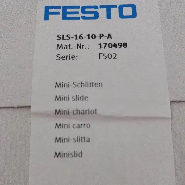Модуль Festo SLS-16-10-P-A 170498
