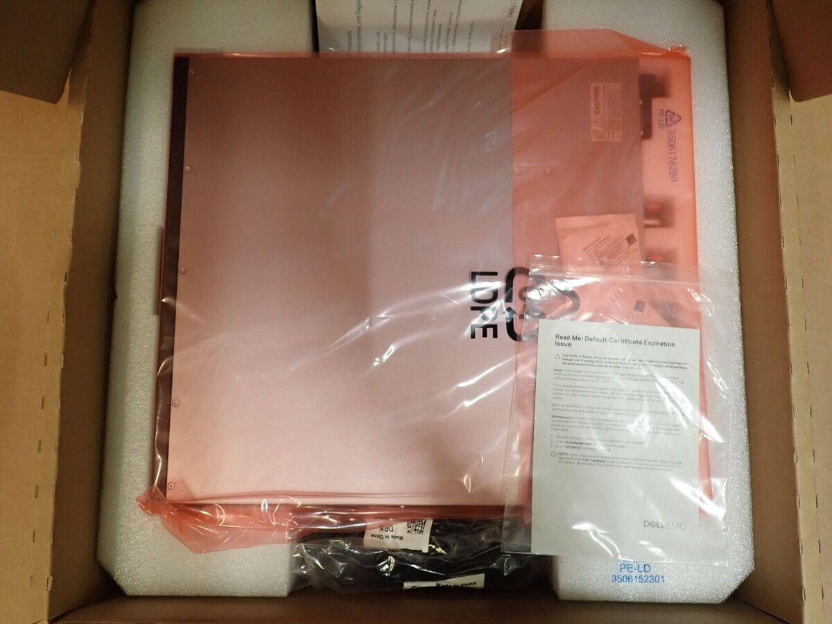 Коммутатор Dell S4148F-ON 48 Port SFP+ 10GbE Switch 2x PSU w/ Rails 4x 100GB QSFP28