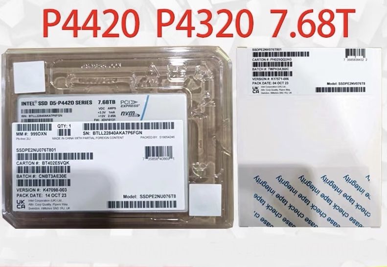 Диск intel SSD D5-P4420 7.68T
