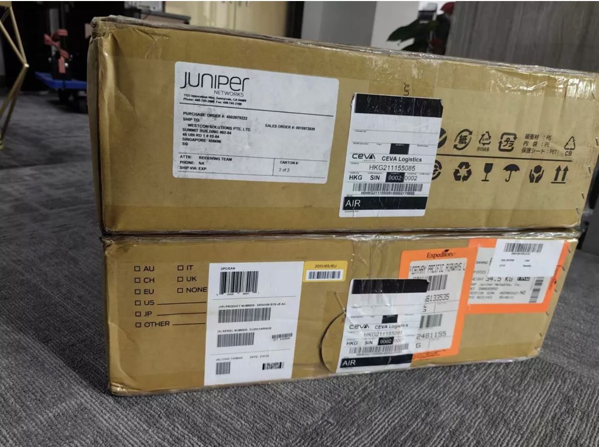 Брандмауэр Juniper SRX4100-SYS-JE-AC