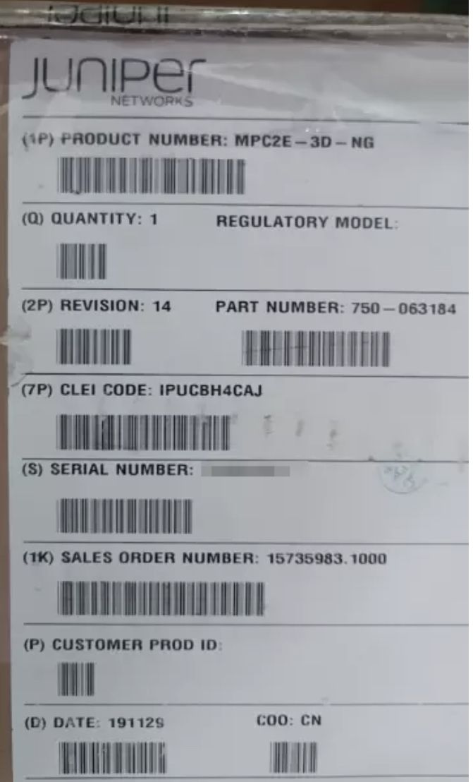 Интерфейсный модуль Juniper MPC2E-3D-NG